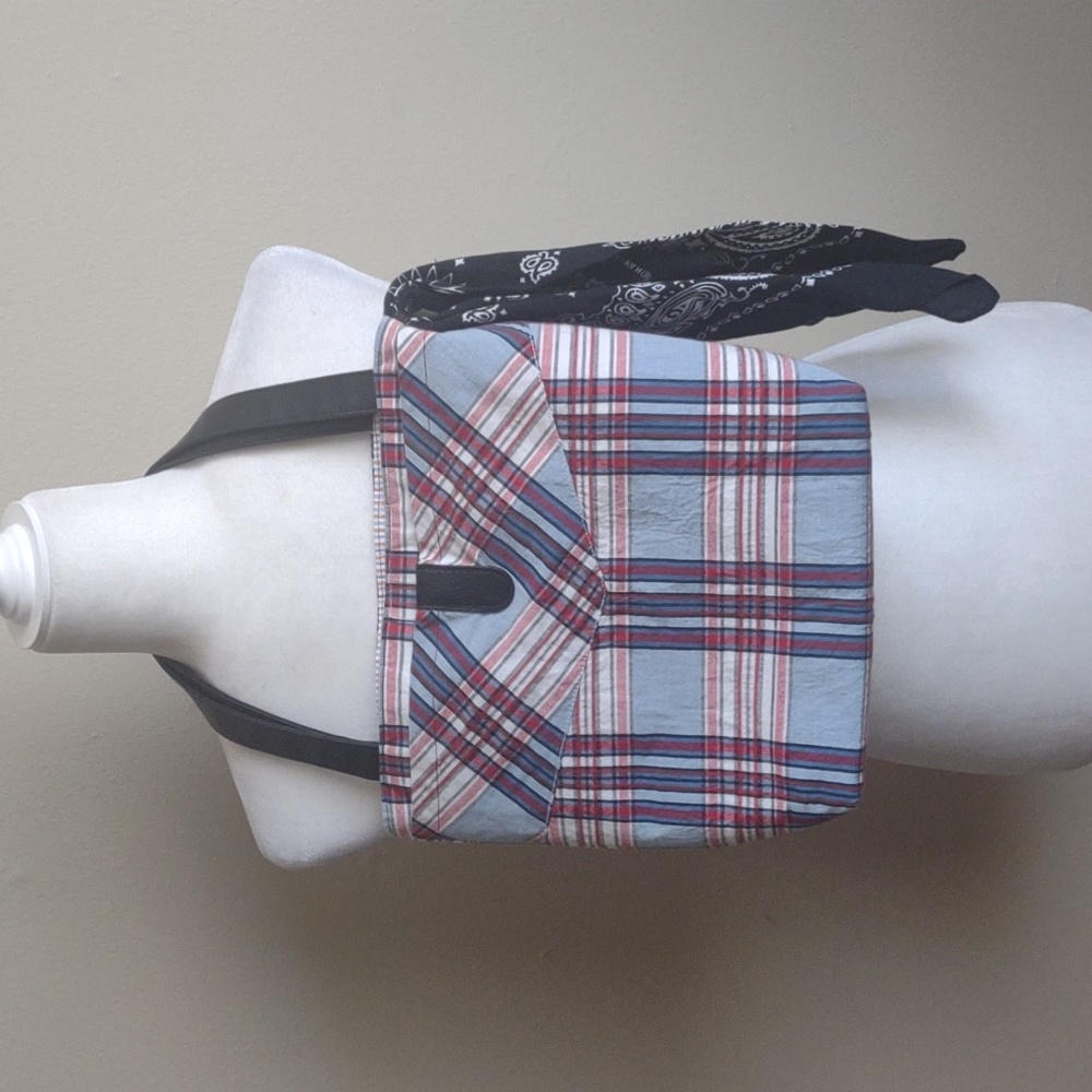Handmade country‎ plaid purse/bag/satchel
